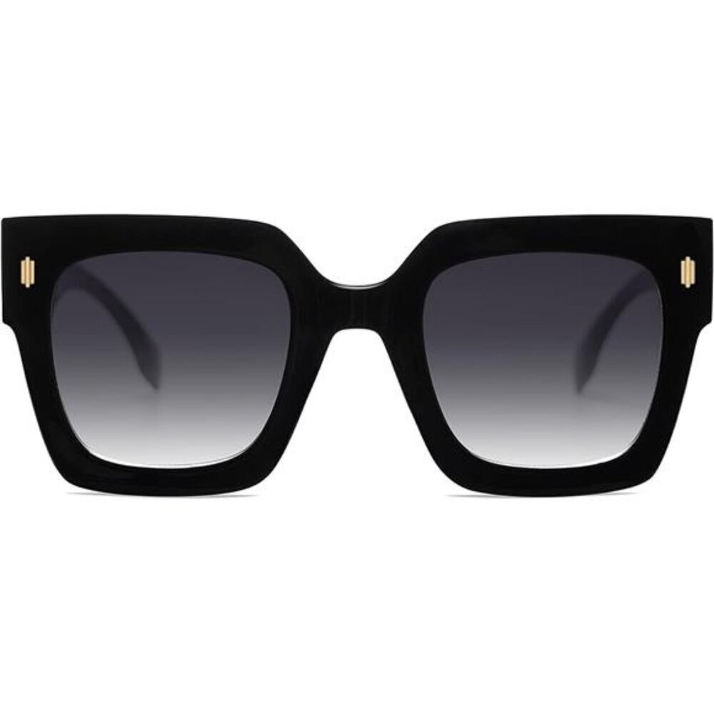 Sojos Oversized Square Sunglasses Women Retro Big Frame UV400 Fashion Shades